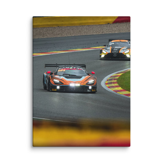 Mclaren/Mercedes GT3 Racing Canvas 30x40 Inches