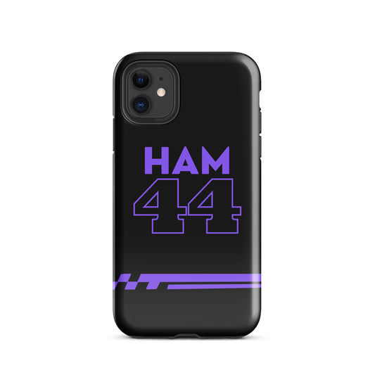 Hamilton 44 Black/Purple - iPhone Case