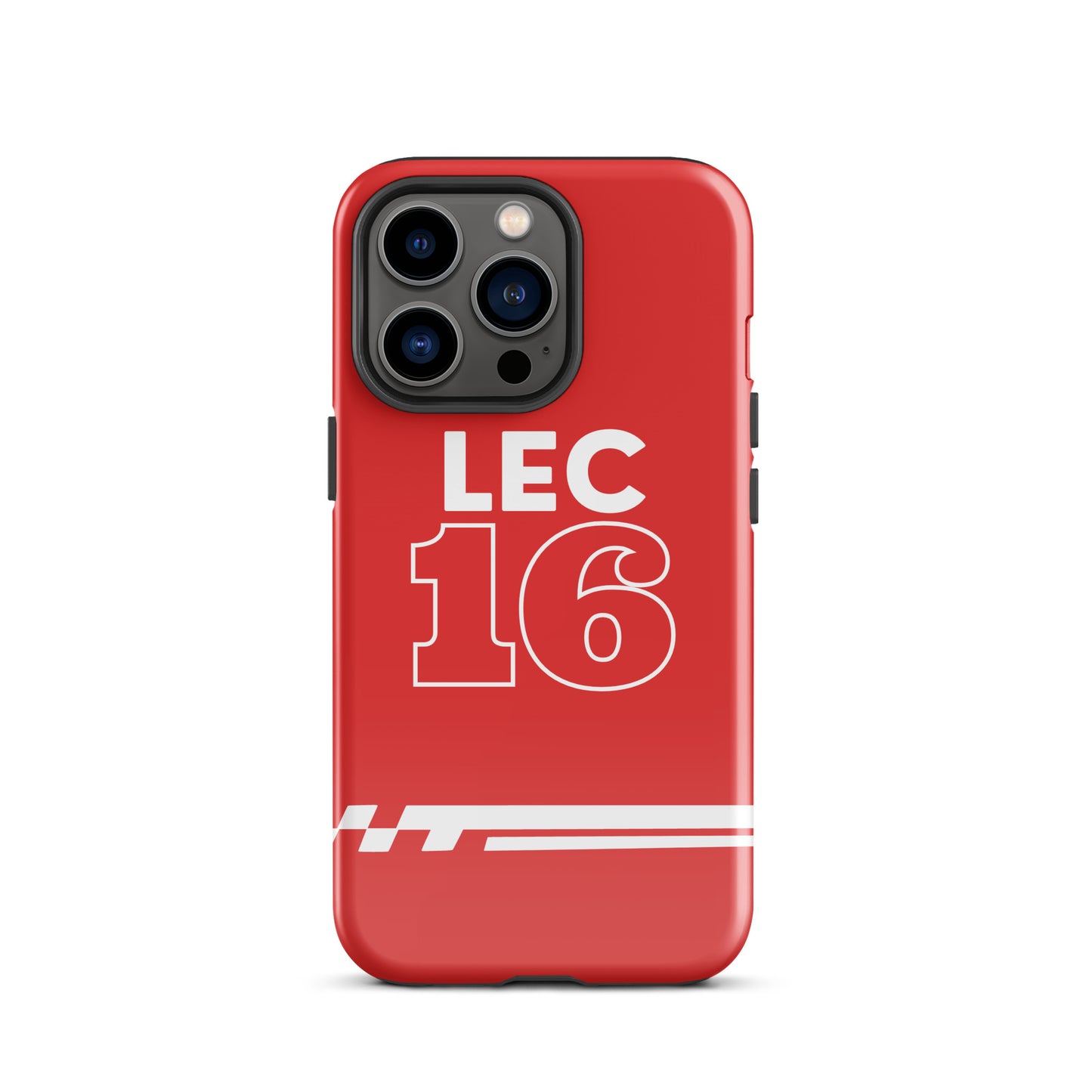 Leclerc 16 Red/White - iPhone Case