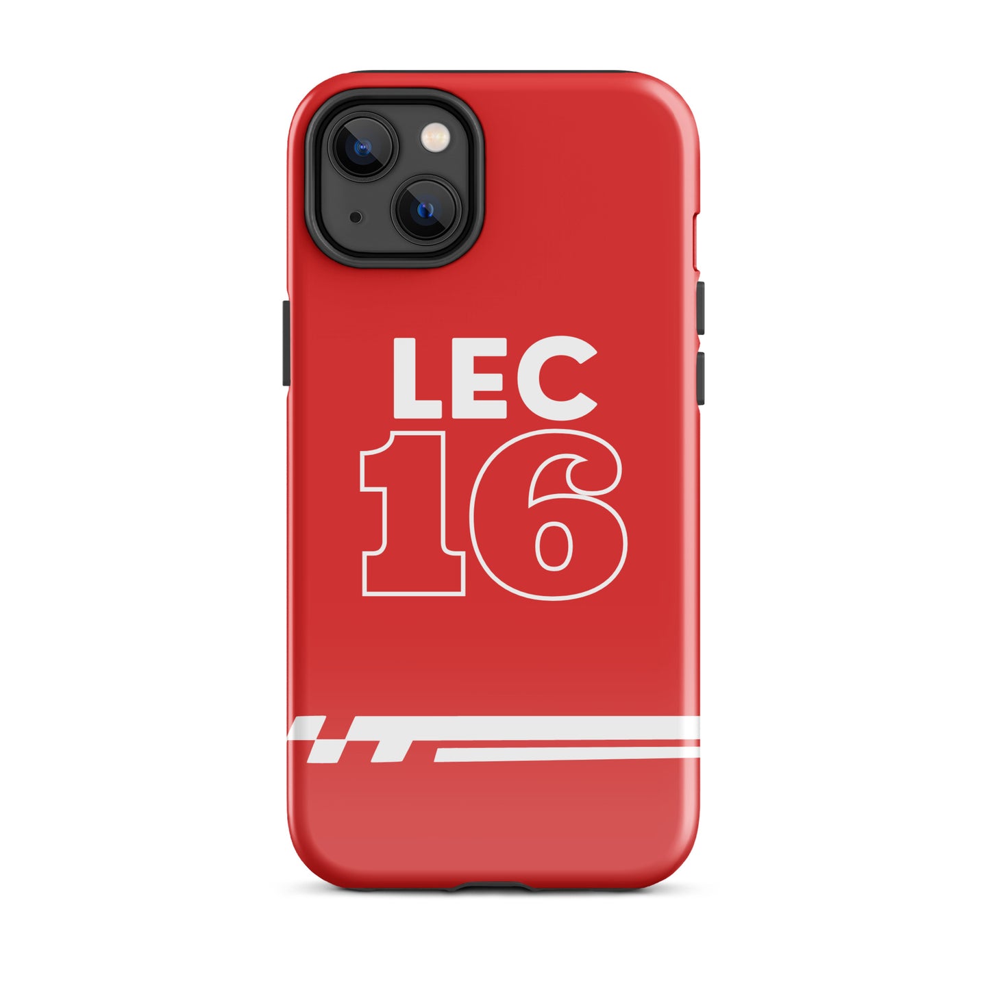 Leclerc 16 Red/White - iPhone Case