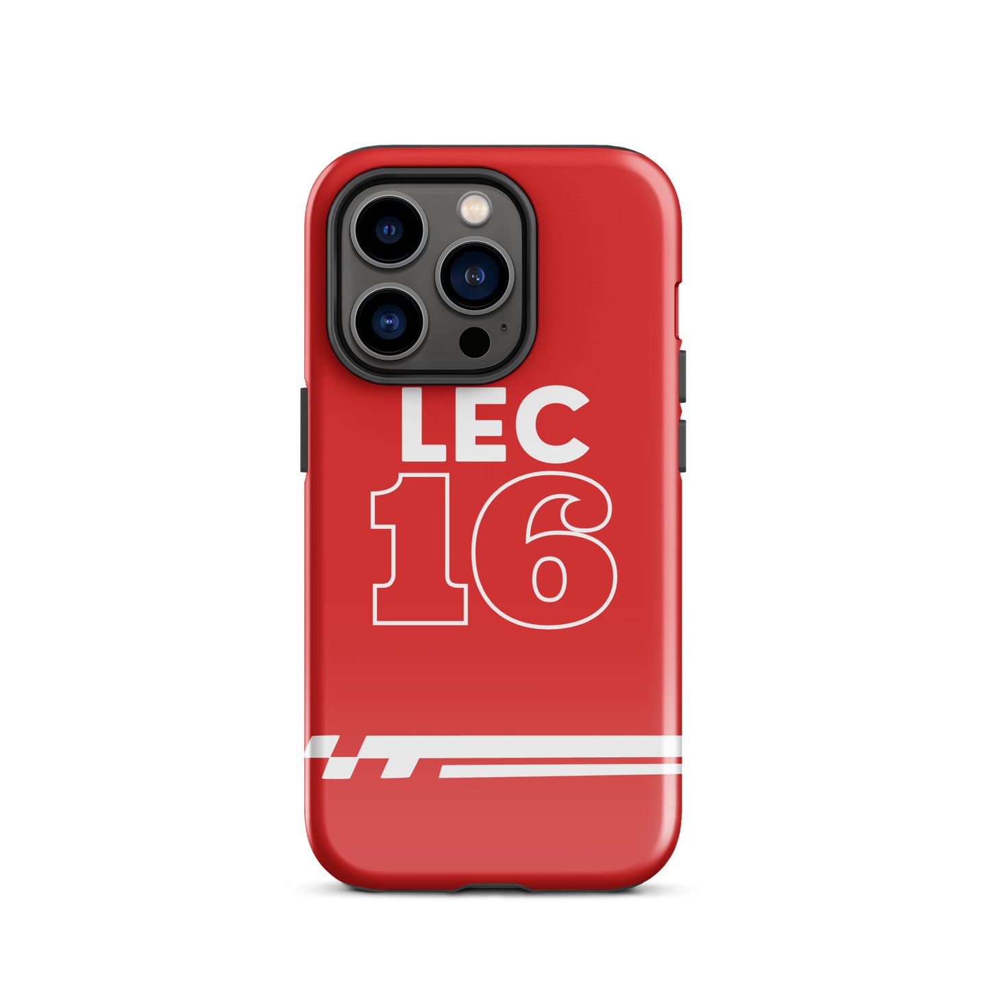 Leclerc 16 Red/White - iPhone Case