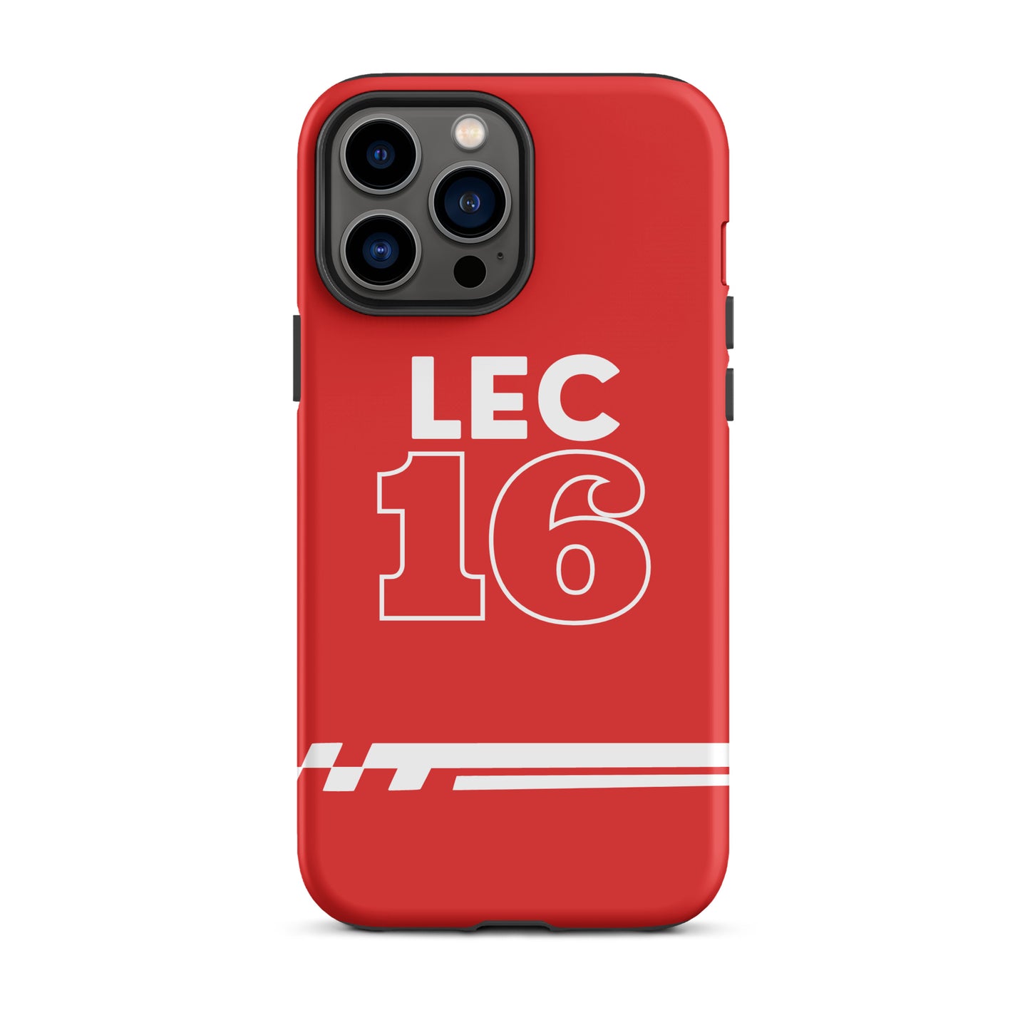 Leclerc 16 Red/White - iPhone Case