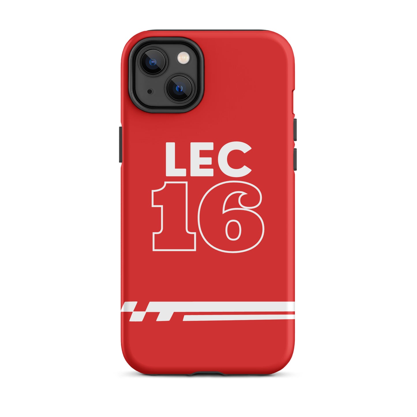 Leclerc 16 Red/White - iPhone Case