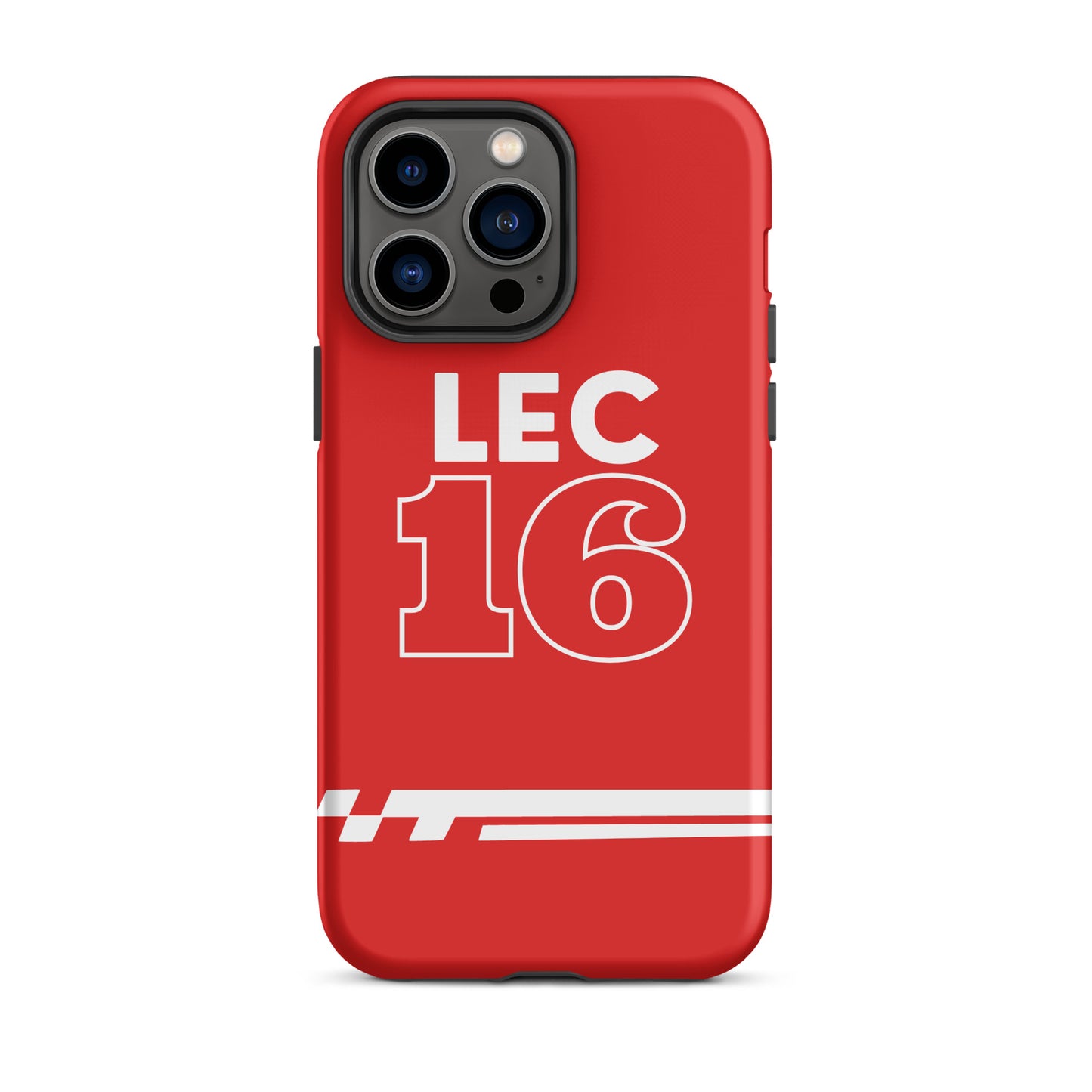 Leclerc 16 Red/White - iPhone Case